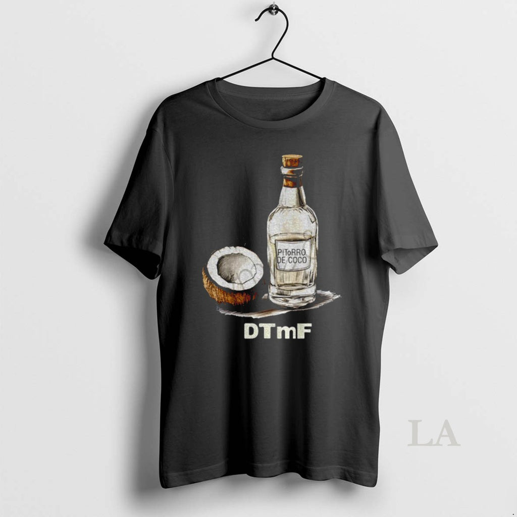 Original Bad Bunny Pitorro De Coco Dtmf Meme T Shirt Po1ojn