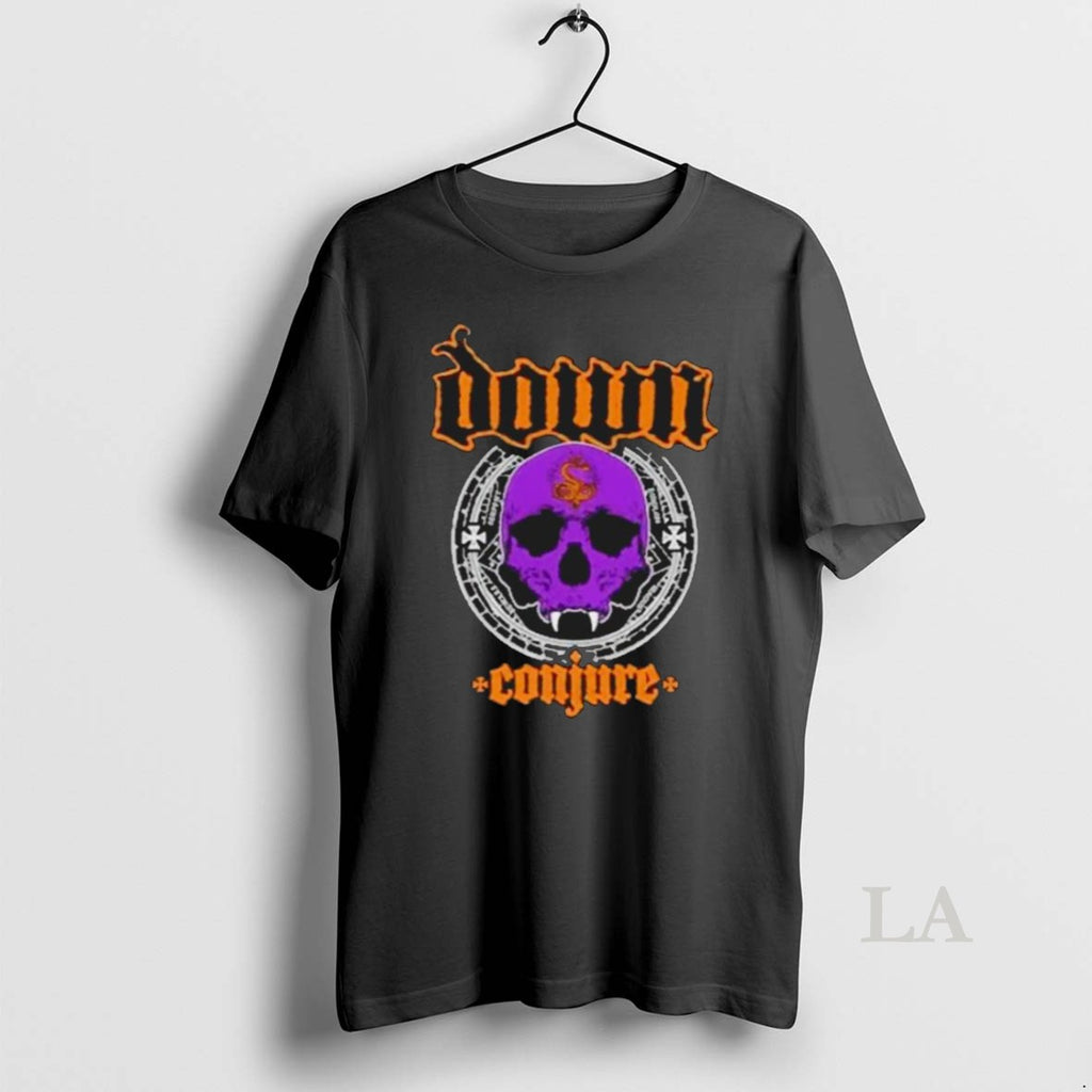Original Down Conjure Skull Halloween 2025