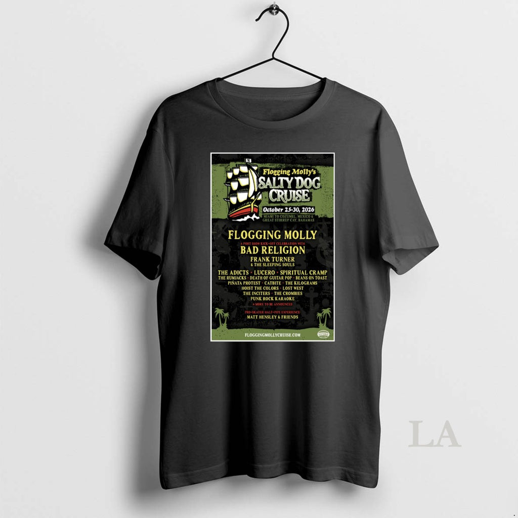 Original Flogging Mollys Salty Dog Cruise October 25 30 2026 Concert
