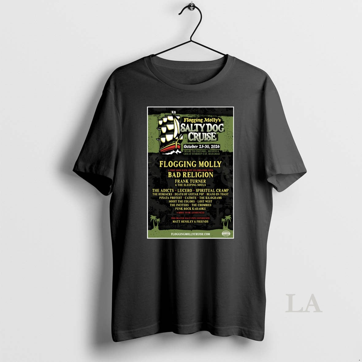 Original Flogging Mollys Salty Dog Cruise October 25 30 2026 Concert