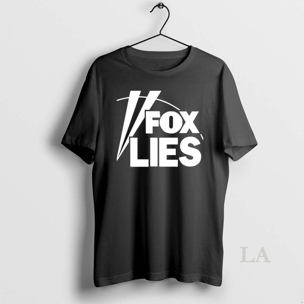 Original Fox Lies Logo T Shirt Tgcuj5