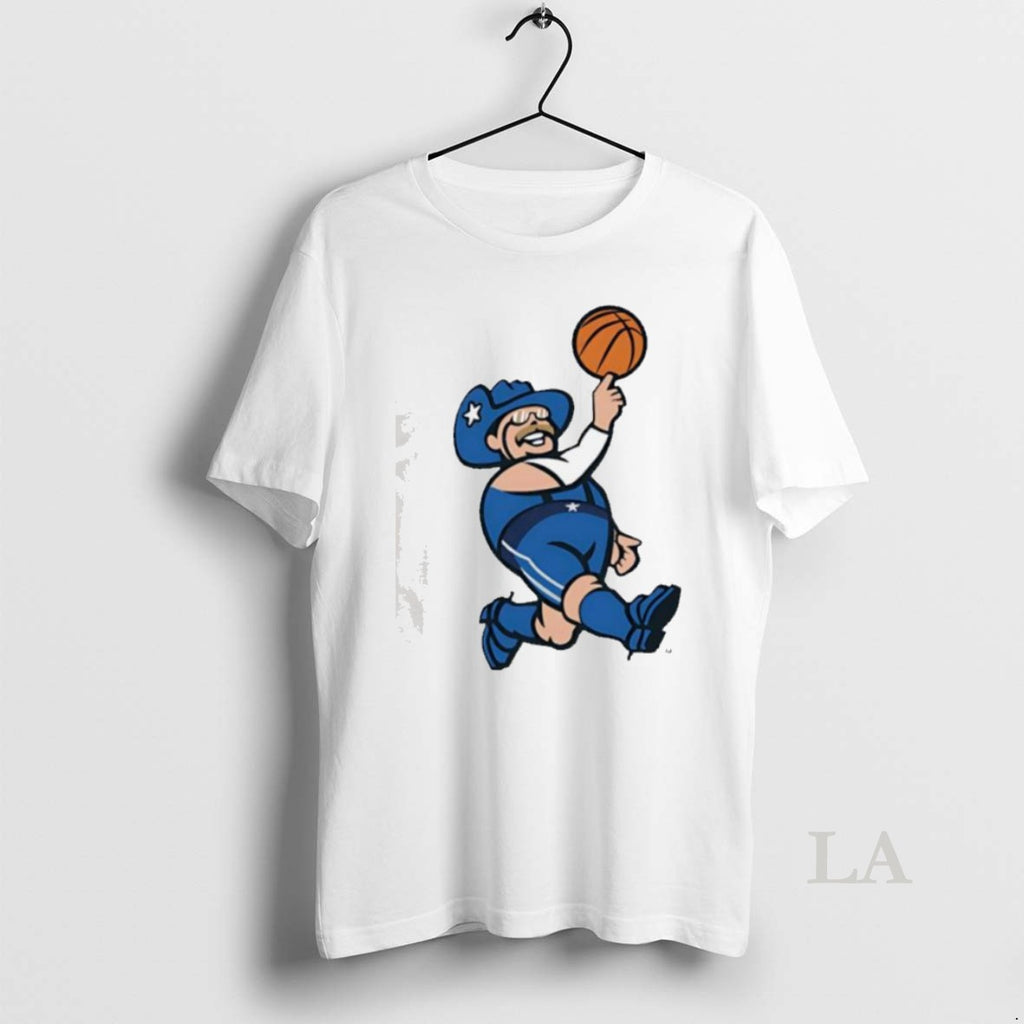 Original Frisco Roughriders X Dallas Mavericks Mascot T Shirt Qpyyfr