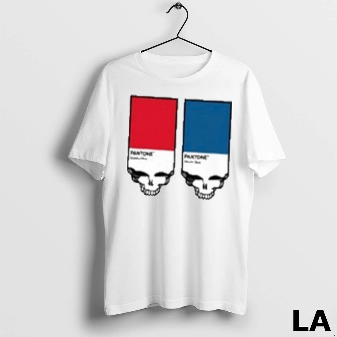 Original Grateful Dead Pantone Red Blue