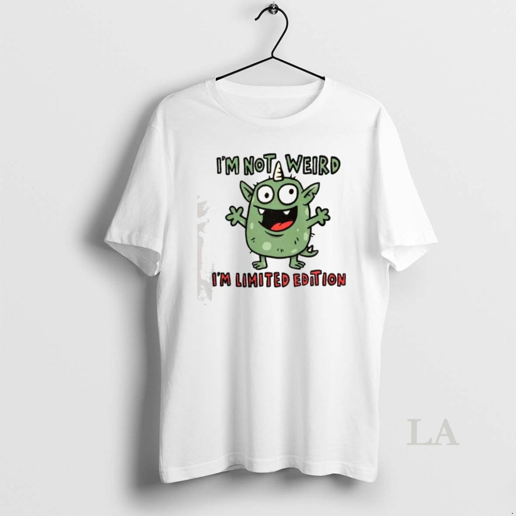 Original Im Not Weird Im Limited Edition Cute Monster T Shirt Uby87p
