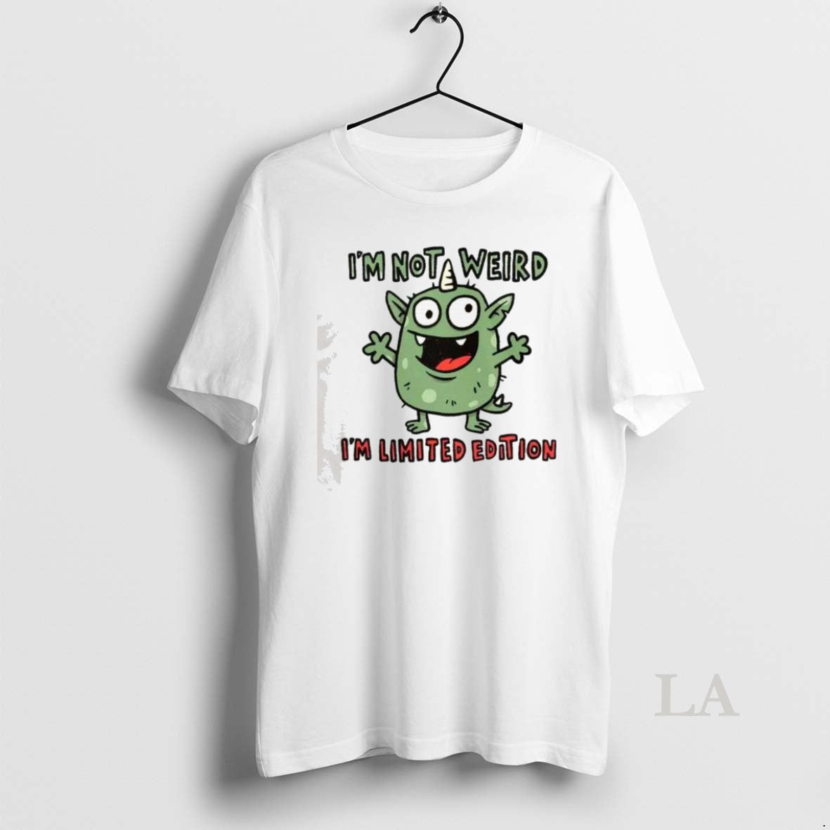 Original Im Not Weird Im Limited Edition Cute Monster T Shirt Uby87p