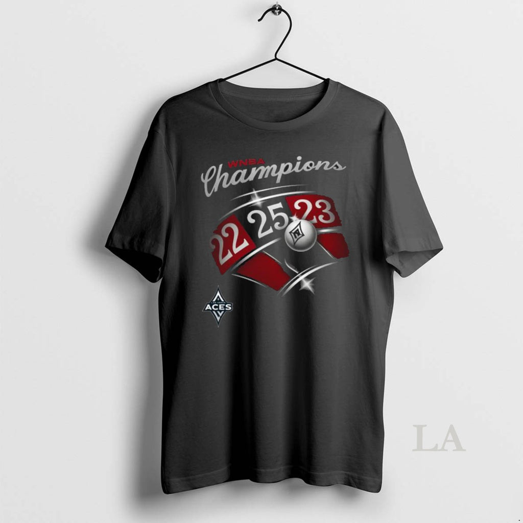 Original Las Vegas Aces 2025 Wnba Champions Elevated Tee Men