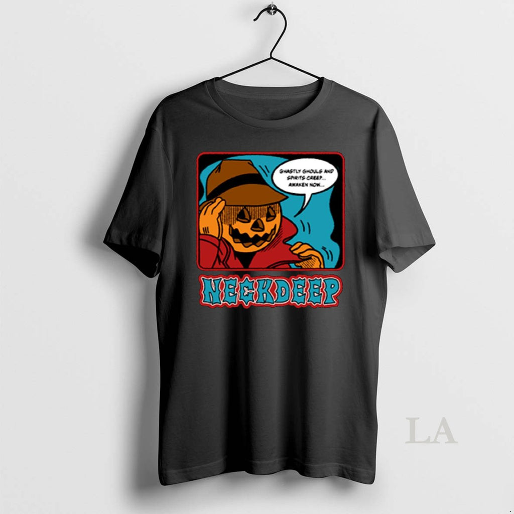 Original Neck Deep Pumpkin Guy Halloween 2025