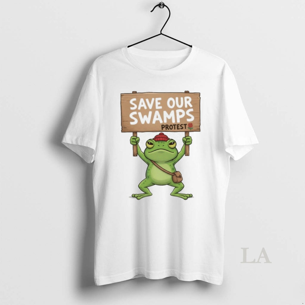 Original Save Our Swamps Protest Frog Portland