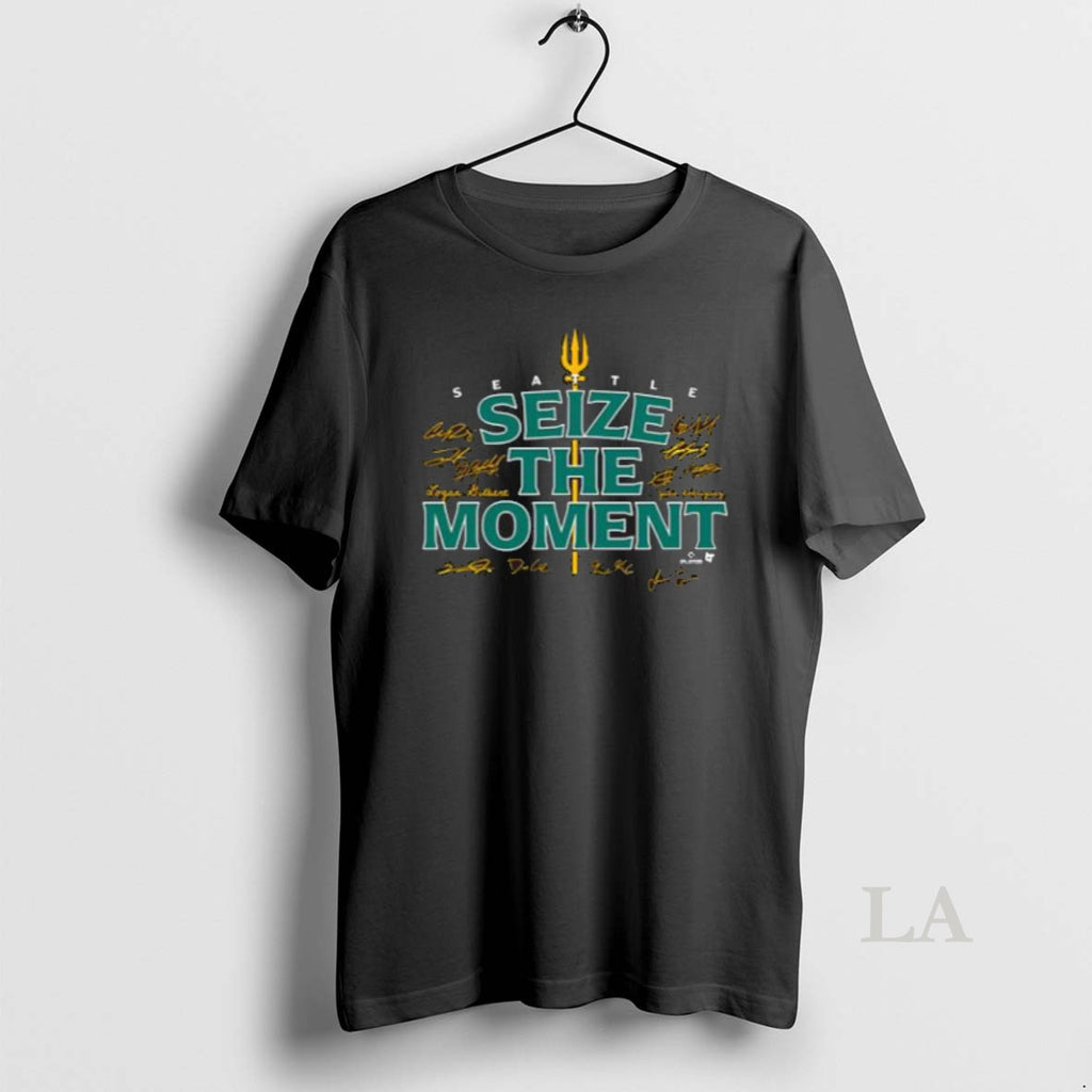 Original Seattle Baseball Seize The Moment Men