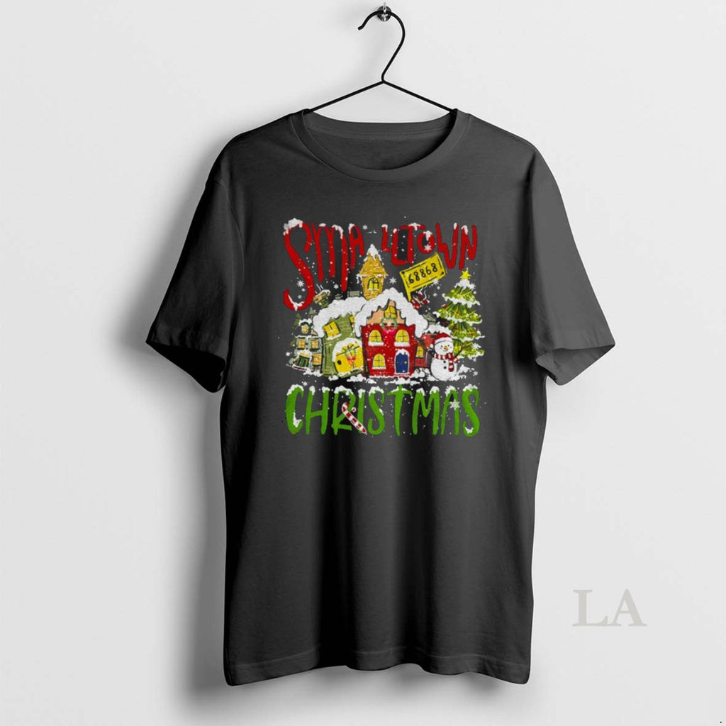 Original Small Town Christmas 68868 Coquette Merry Xmas T Shirt Ad5wxo