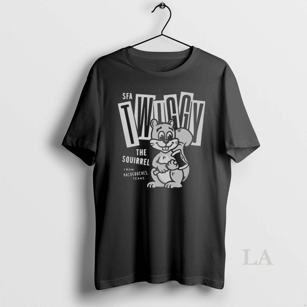 Original Stephen F Austin Twiggy The Campus Squirrel T Shirt Fhzkqr