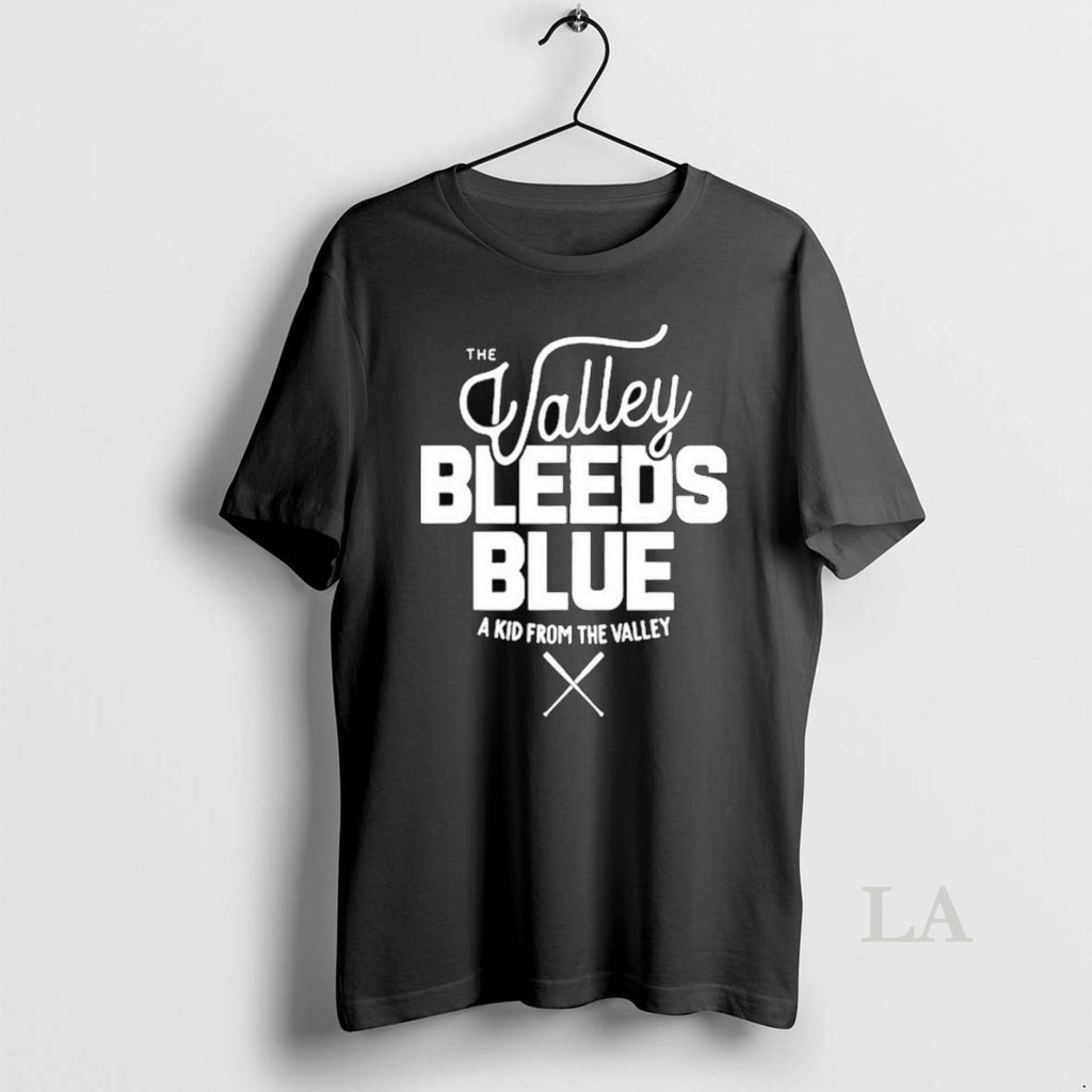 Original The Valley Bleeds Blue A Kid From The Valley