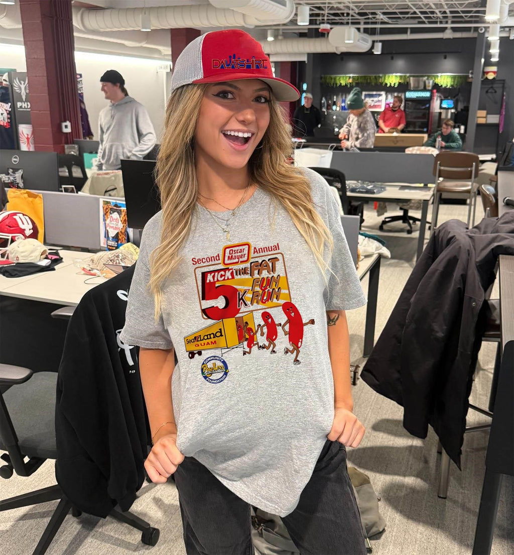 Oscar Mayer Second Annual Kick The Fat Fun Run 5K shirt