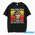 Otter Gamer Pew Pew Pew Vintage Tshirts Sweater