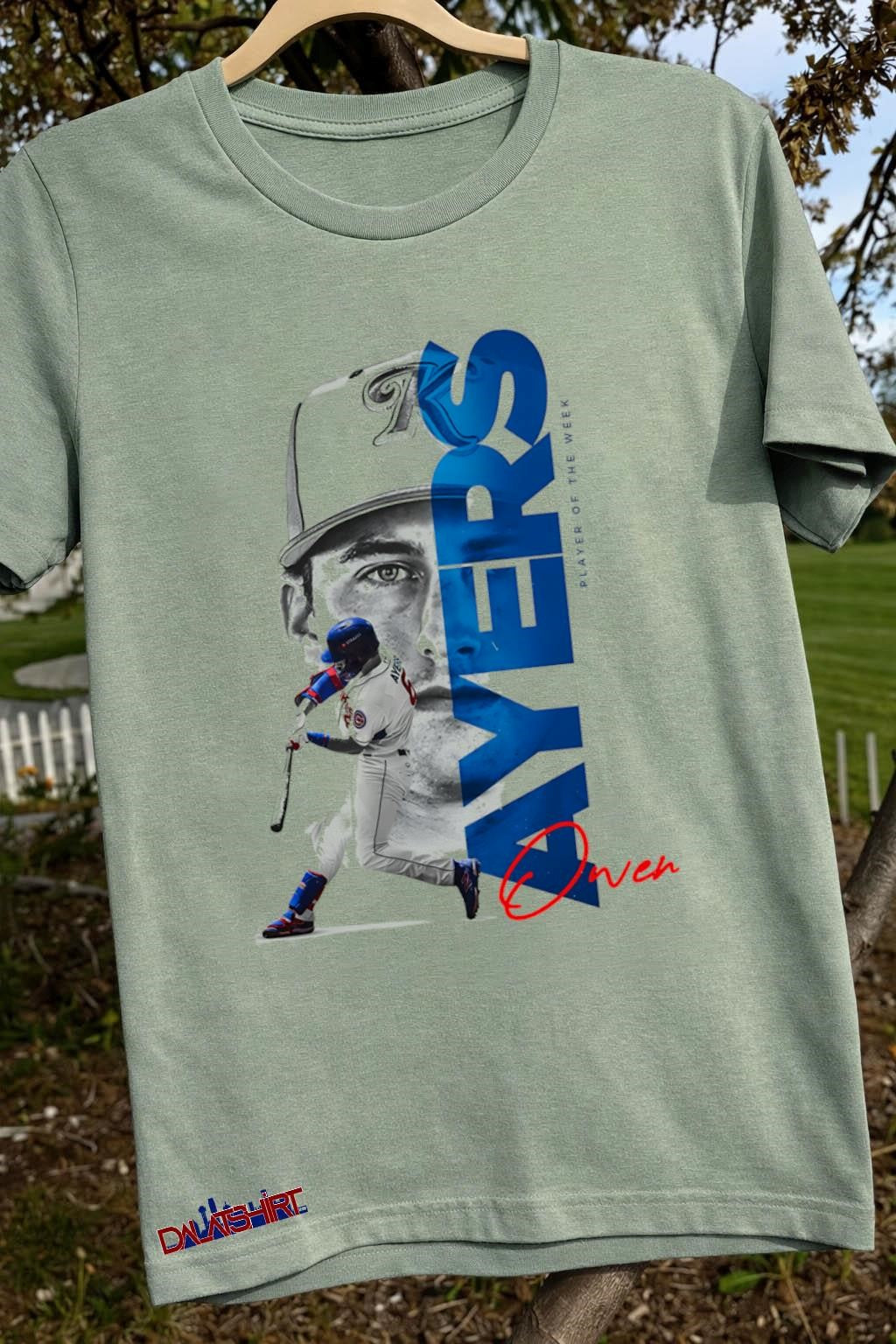 Owen Ayers Chicago Cubs Player of the Week shirt