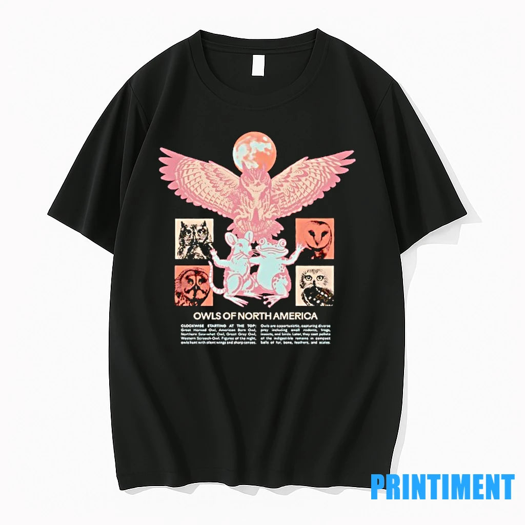 Owls Of North America Clockwise Starting At The Top Tshirts Sweater