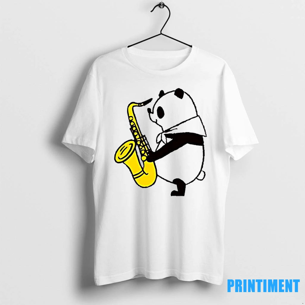 Panda Saxophone Fitsch Panda Music Tshirts Sweater