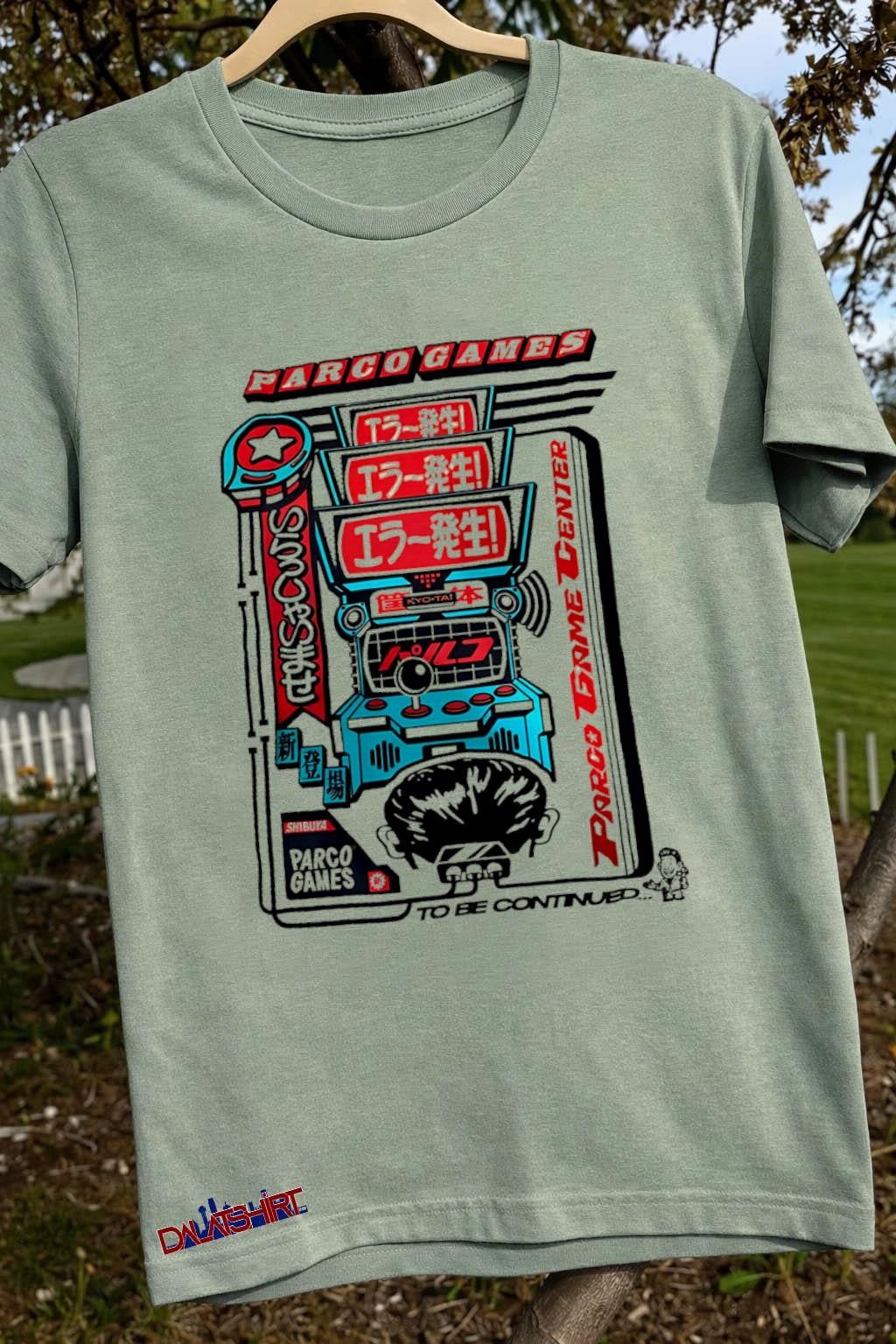 Parco Games Error Japanese Arcade Machine Shibuya Game shirt