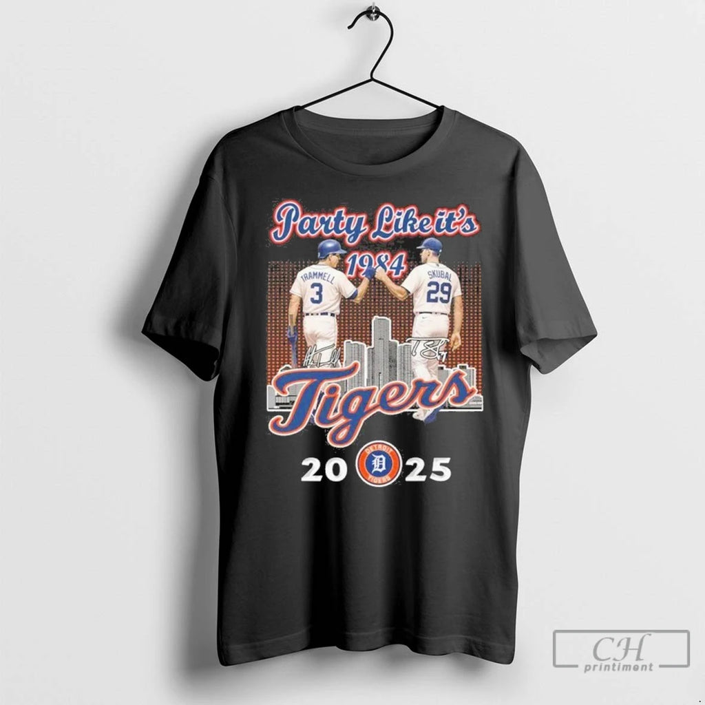 Party Like Its 1984 Detroit Tigers 2025 T Shirts