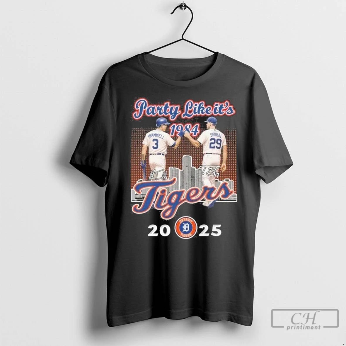 Party Like Its 1984 Detroit Tigers 2025 T Shirts