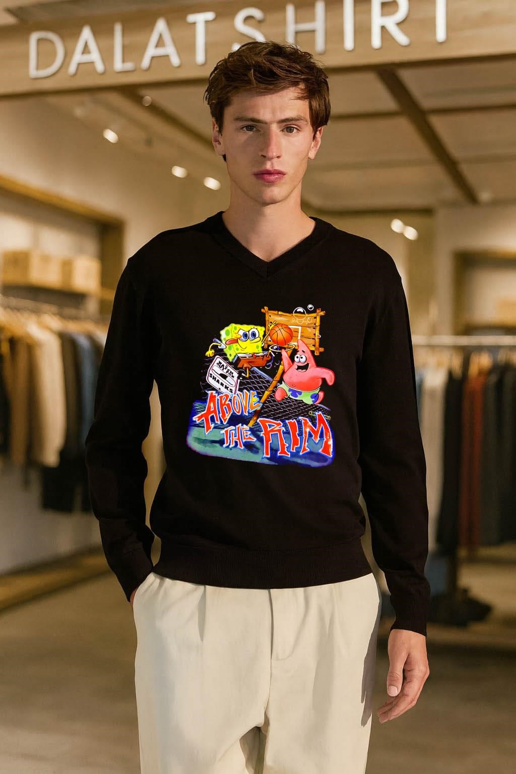 Patrick Above The Rim Watch For Sharks Basketball shirt