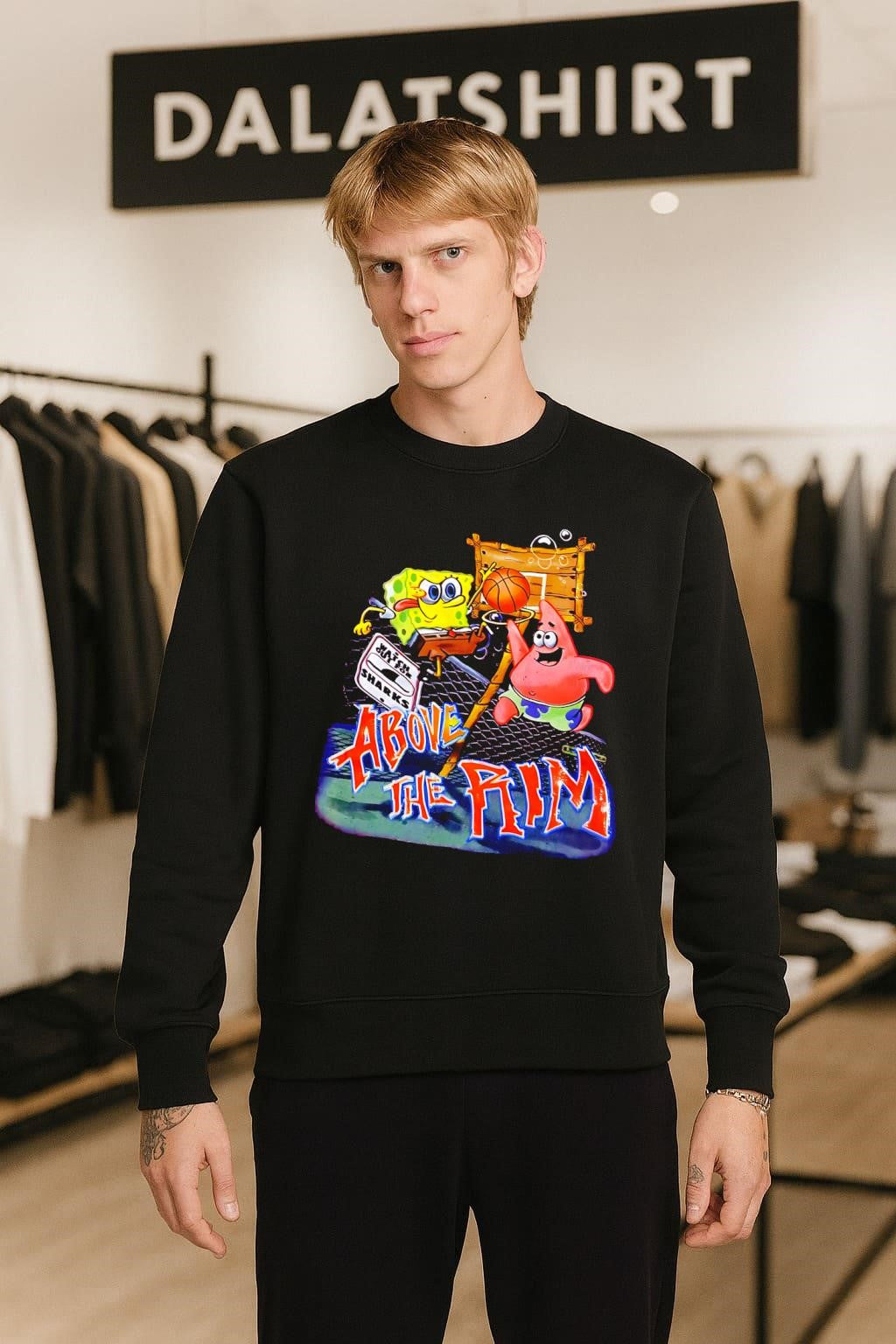 Patrick Above The Rim Watch For Sharks Basketball shirt