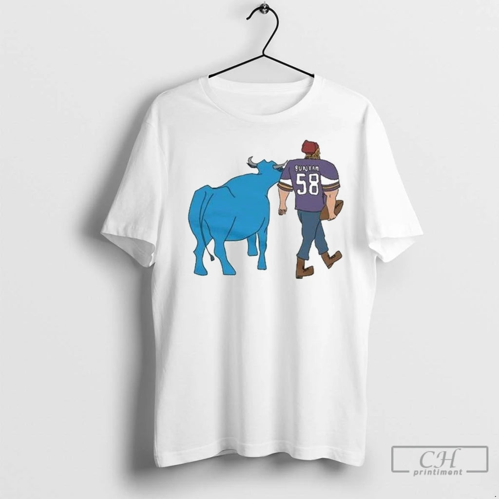 Paul Bunyan And Babe Blue Ox Vikings T Shirts