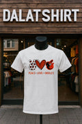 Peace Love Orioles Baltimore Baseball Fan Graphic shirt
