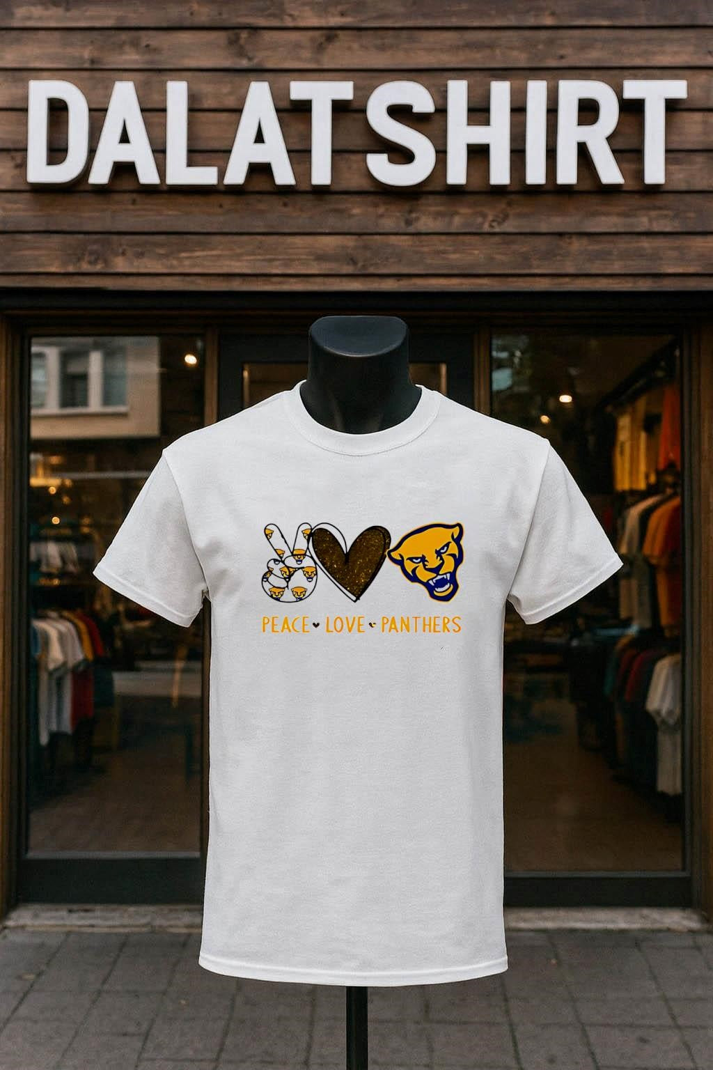 Peace Love Pittsburgh Panthers shirt