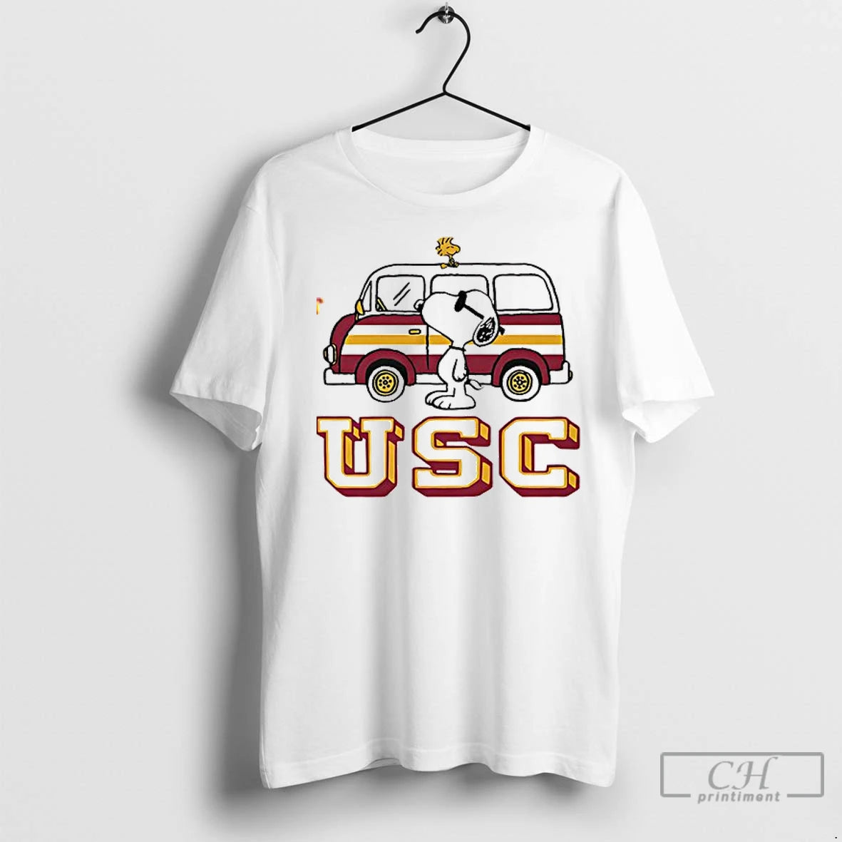 Peanuts X Usc Van Life T Shirts