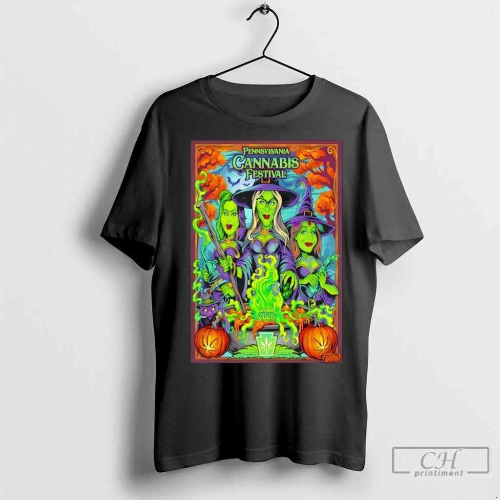 Pennsylvania Cannabis Festival October 2025 Shows T Shirts