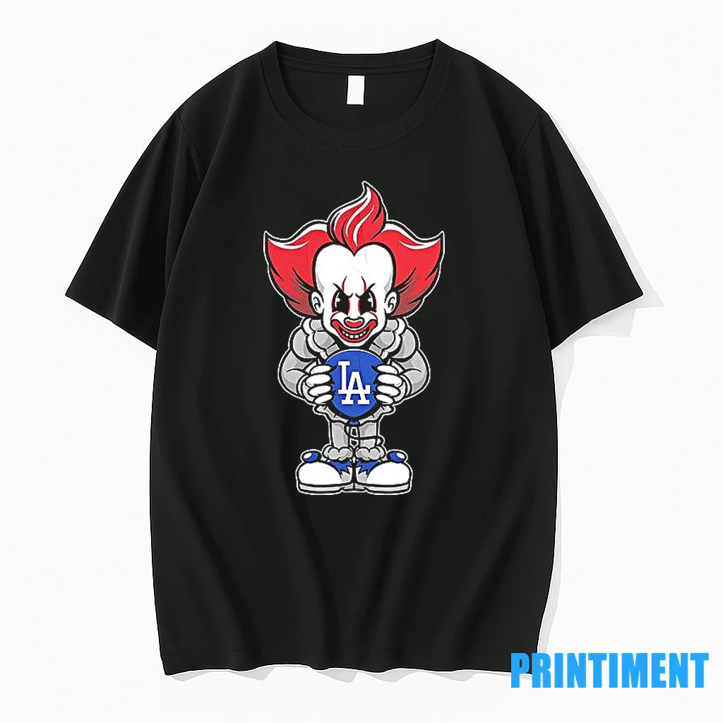 Pennywise Los Angeles Dodgers Halloween Tshirts Sweater