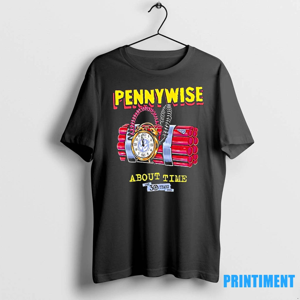 Pennywise About Time 30 Years Anniversary Halloween Tshirts Sweater