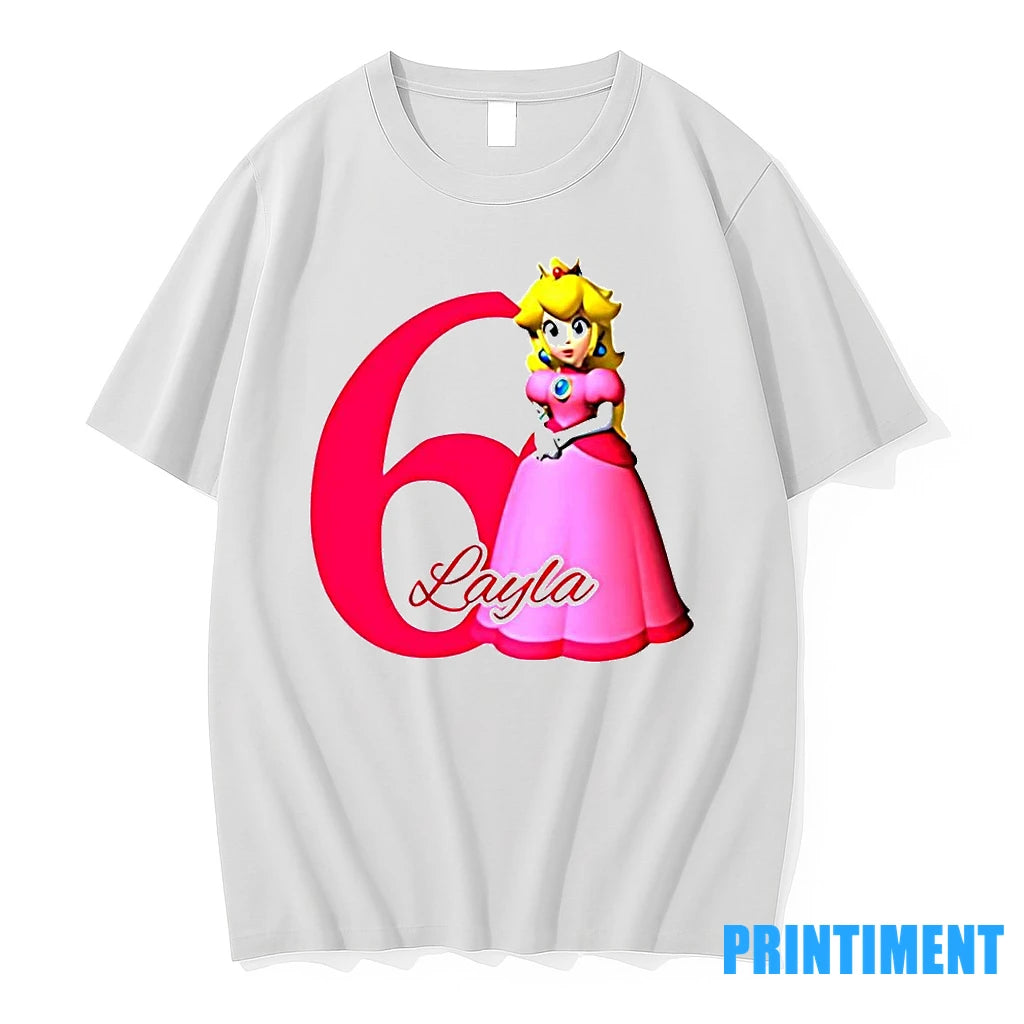 Personalized Princess Birthday 6 Layla Tshirts Sweater