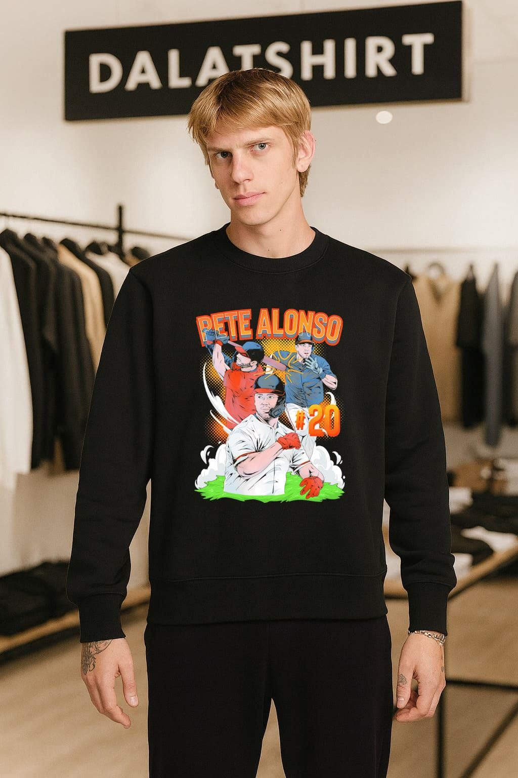Pete Alonso 20 New York Mets Baseball Player Graphic shirt