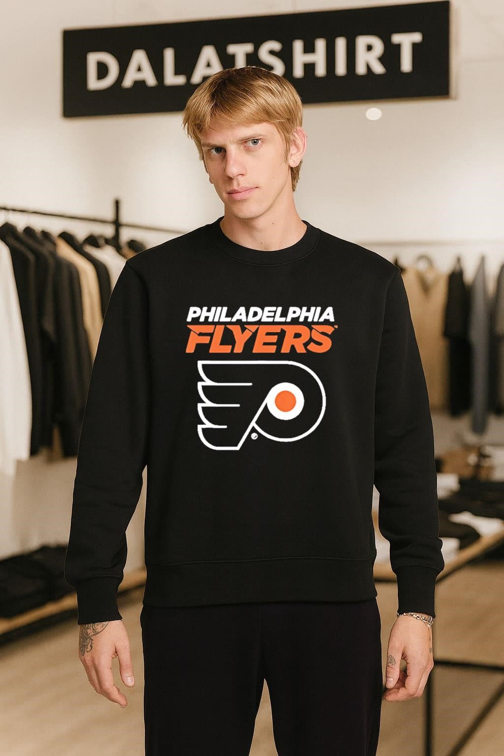 Philadelphia Flyers Orange Logo NHL Hockey Sports Fan shirt