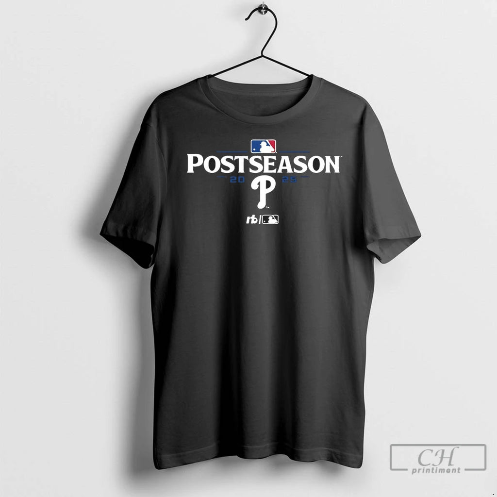 Philadelphia Phillies 2025 Mlb Postseason T Shirts
