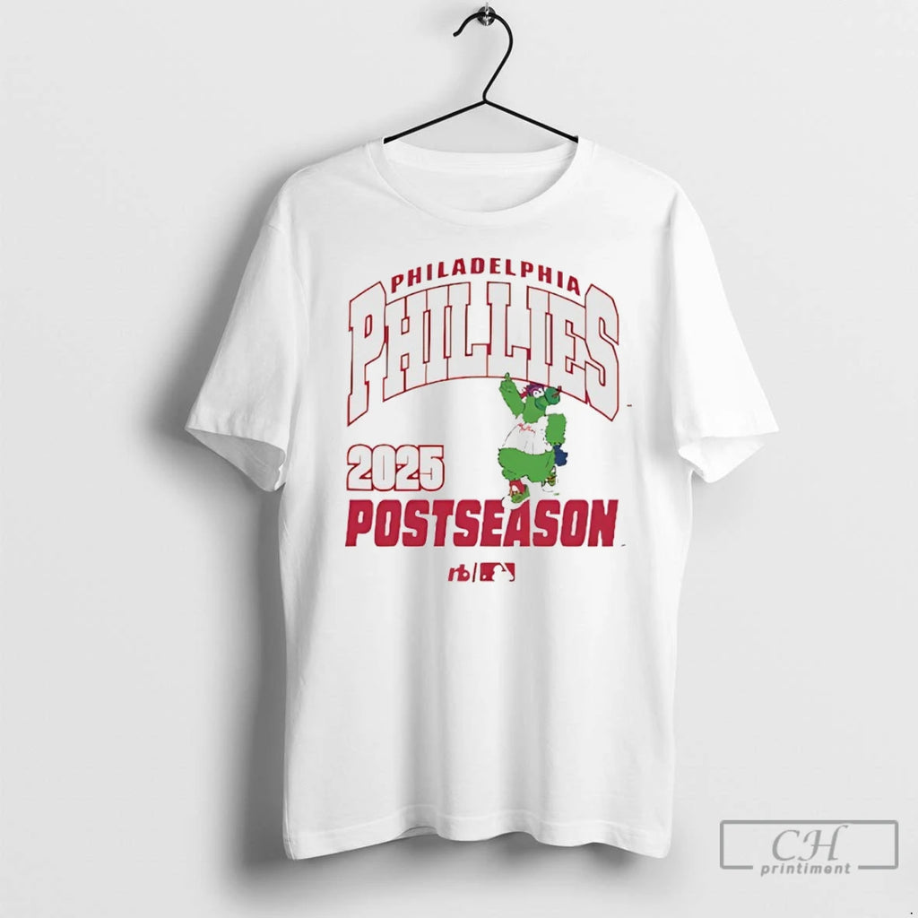 Philadelphia Phillies Baseball 2025 Mlb Postseason Graphic T Shirts