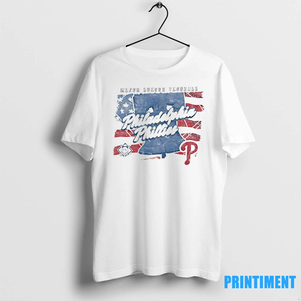 Philadelphia Phillies Major League Baseball Usa Flag Tshirts Sweater