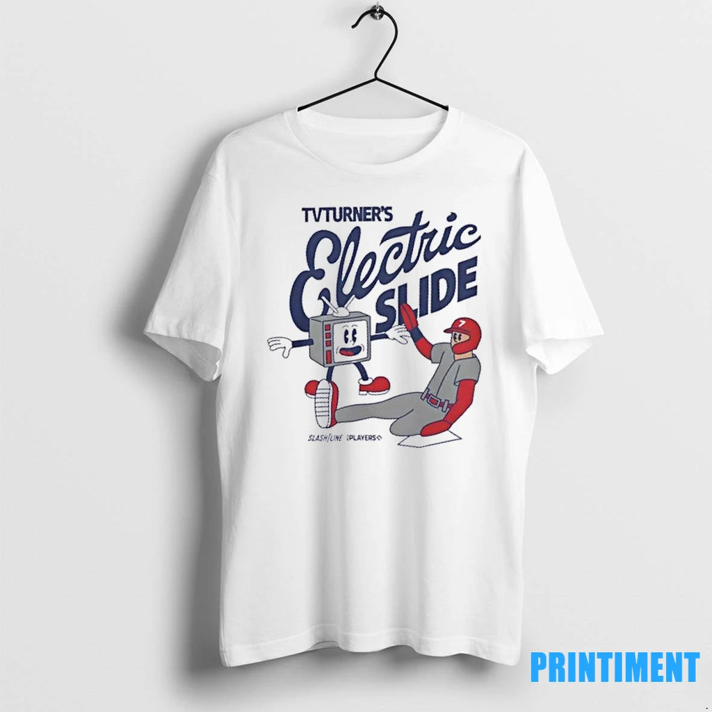 Philadelphia Phillies Trea Turner Electric Slide Tshirts Sweater