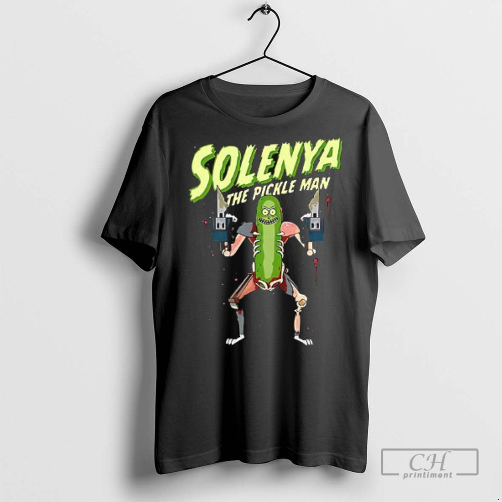 Pickle Rick Solenya The Pickle Man T Shirts
