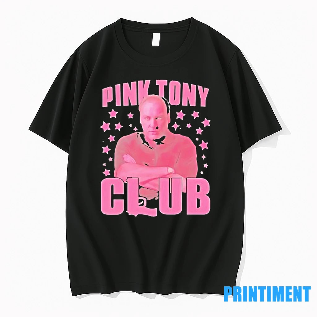 Pink Tony Soprano Club Tshirts Sweater
