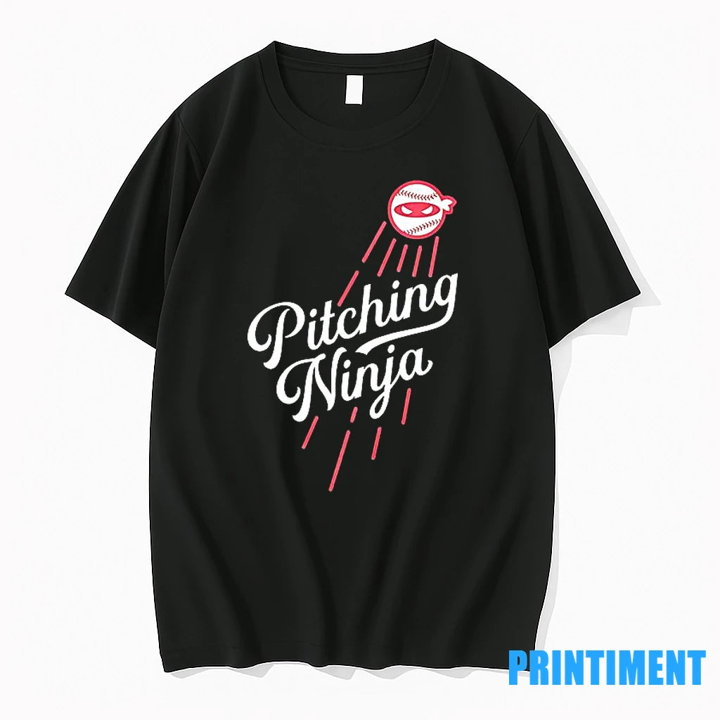 Pitching Ninja Los Angeles Dodgers Tshirts Sweater