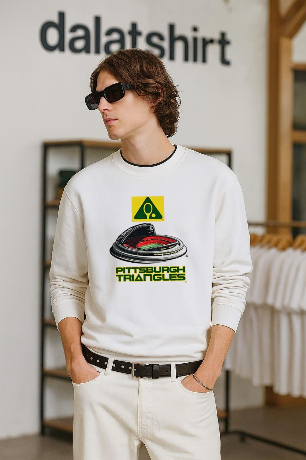 Pittsburgh Triangles Tennis Stadium shirt