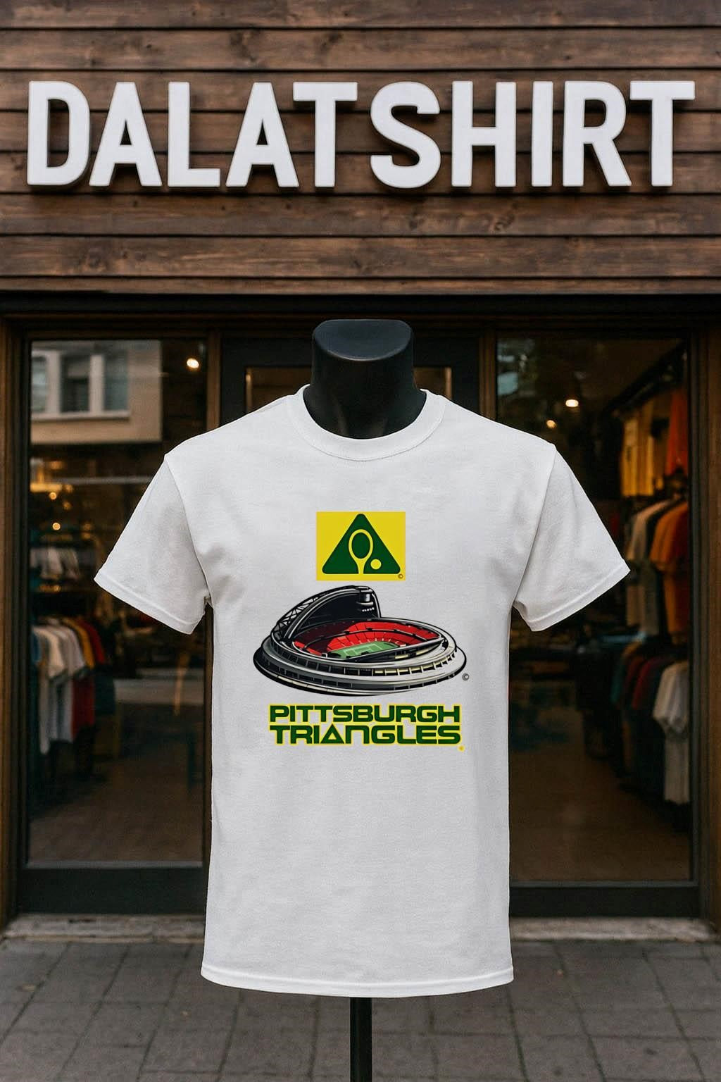 Pittsburgh Triangles Tennis Stadium shirt