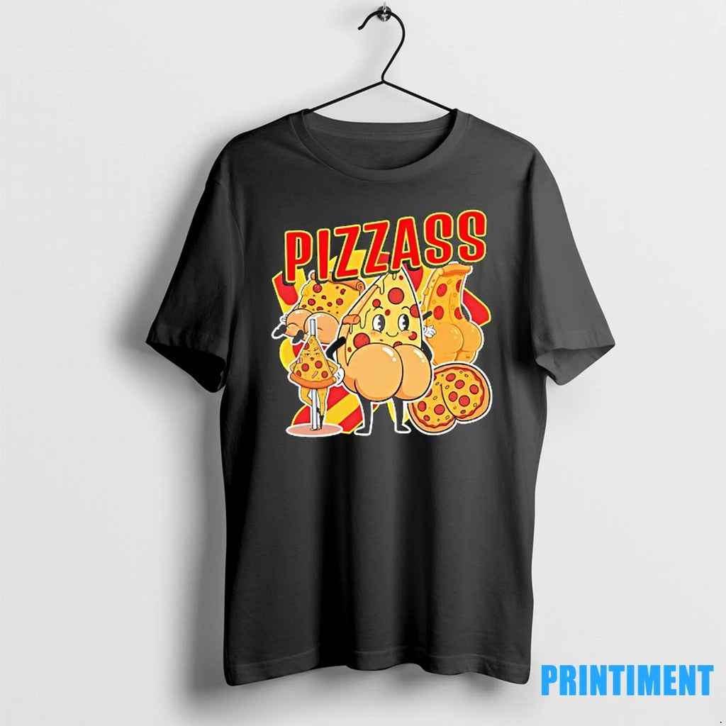Pizzass Pizza Slices Cartoon Tshirts Sweater