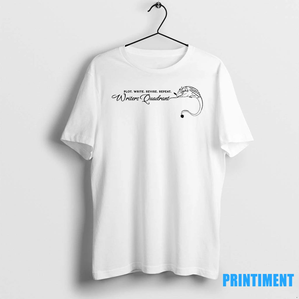 Plot Write Revise Repeat Wrtier Quadrant Rebecca Yarros Tshirts Sweater