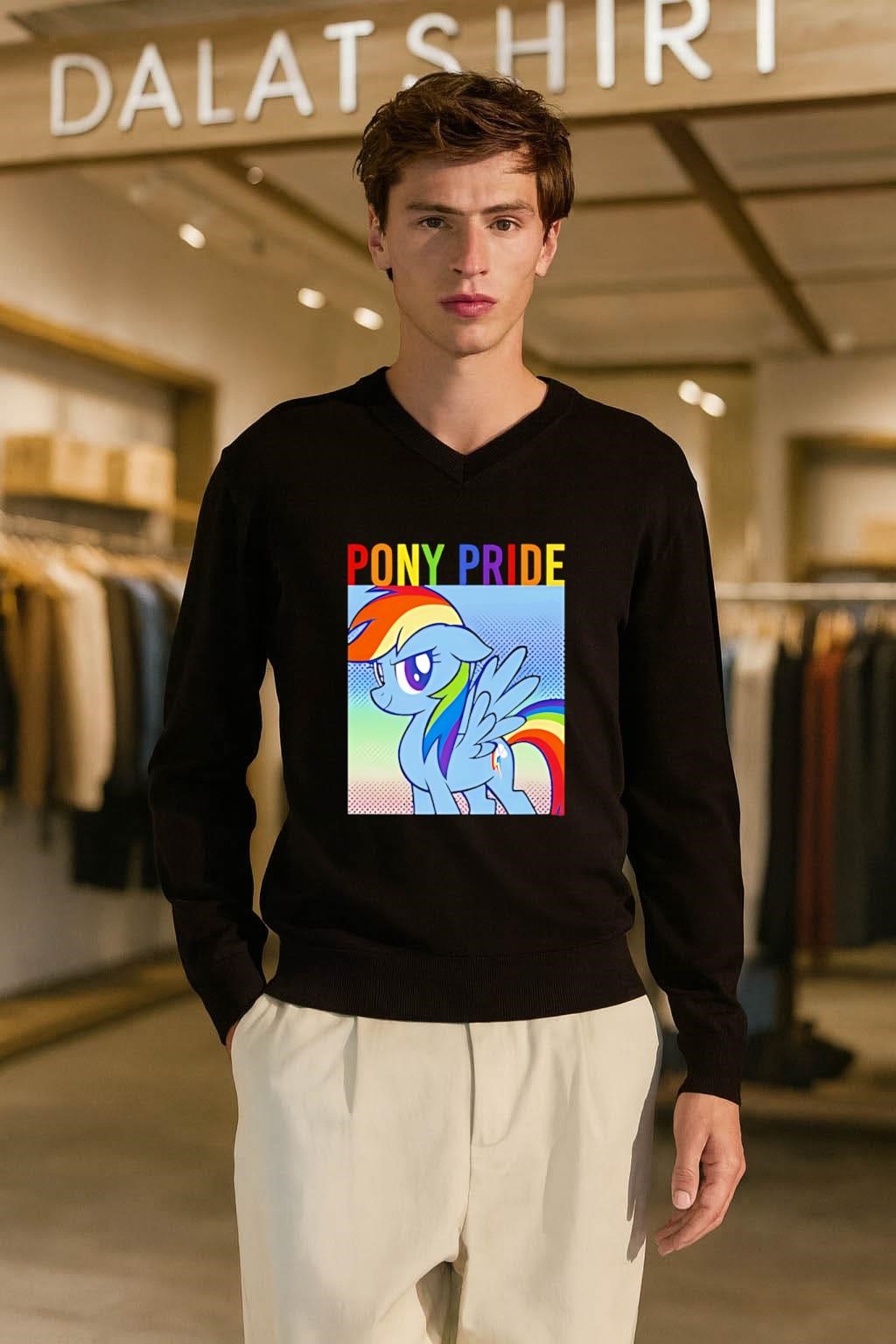 Pony Pride Rainbow Dash Little Pony Rainbow shirt