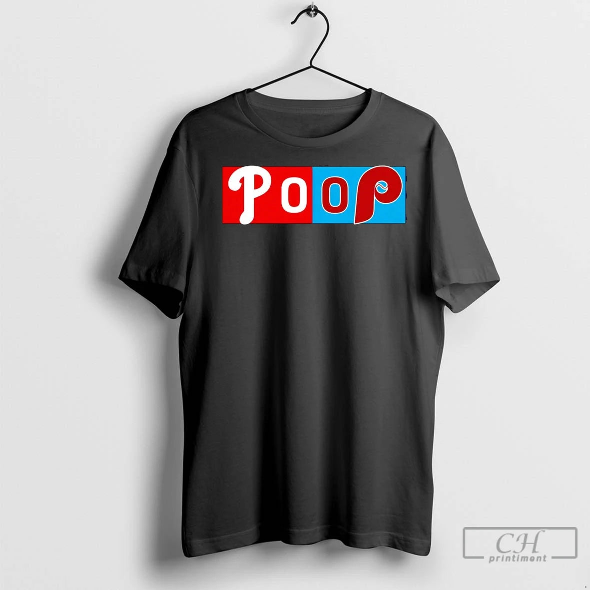Poop Game Score Philadelphia Phillies T Shirts