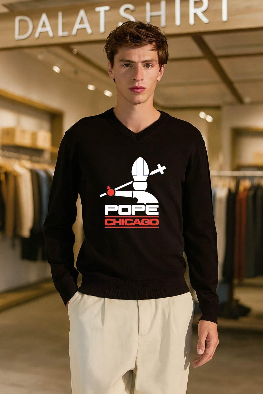 Pope Chicago shirt